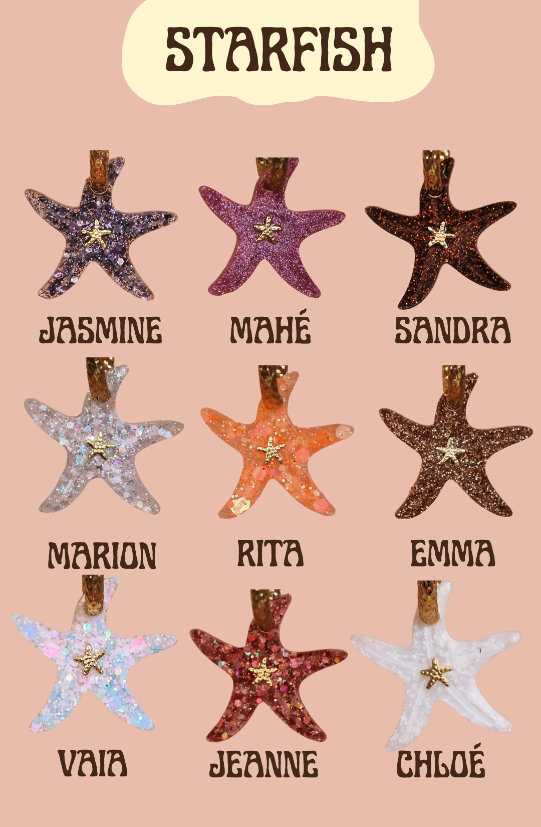 CHARMS COLLIER - STARFISH