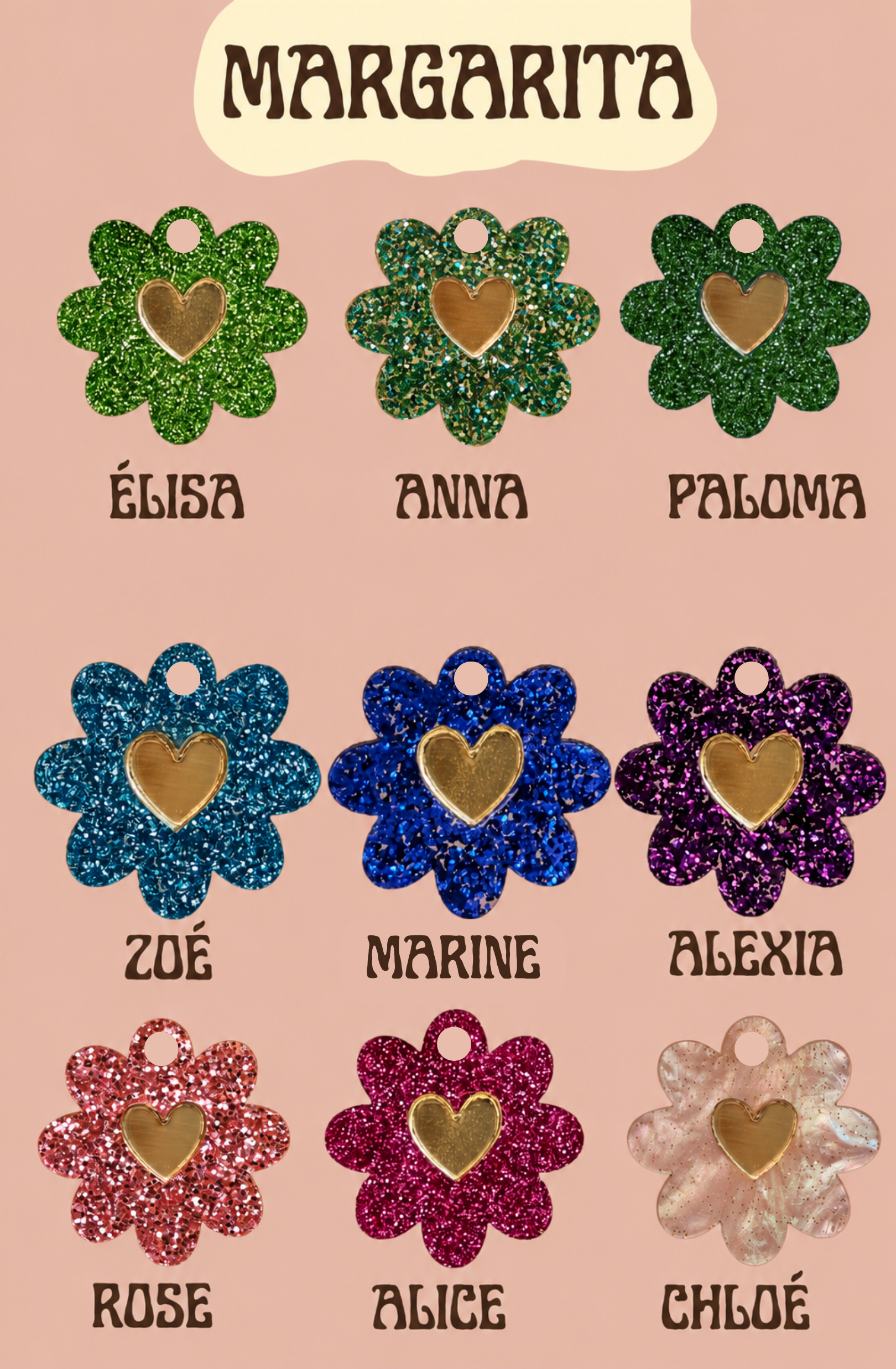 CHARMS COLLIER - MARGARITA