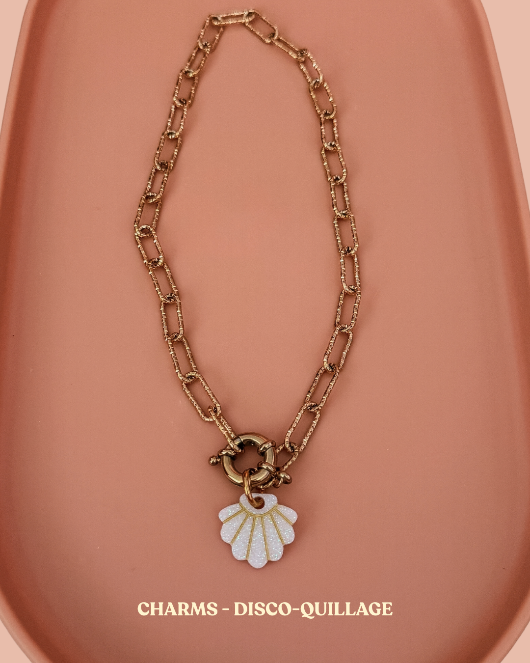CHARMS COLLIER - DISCO-QUILLAGE