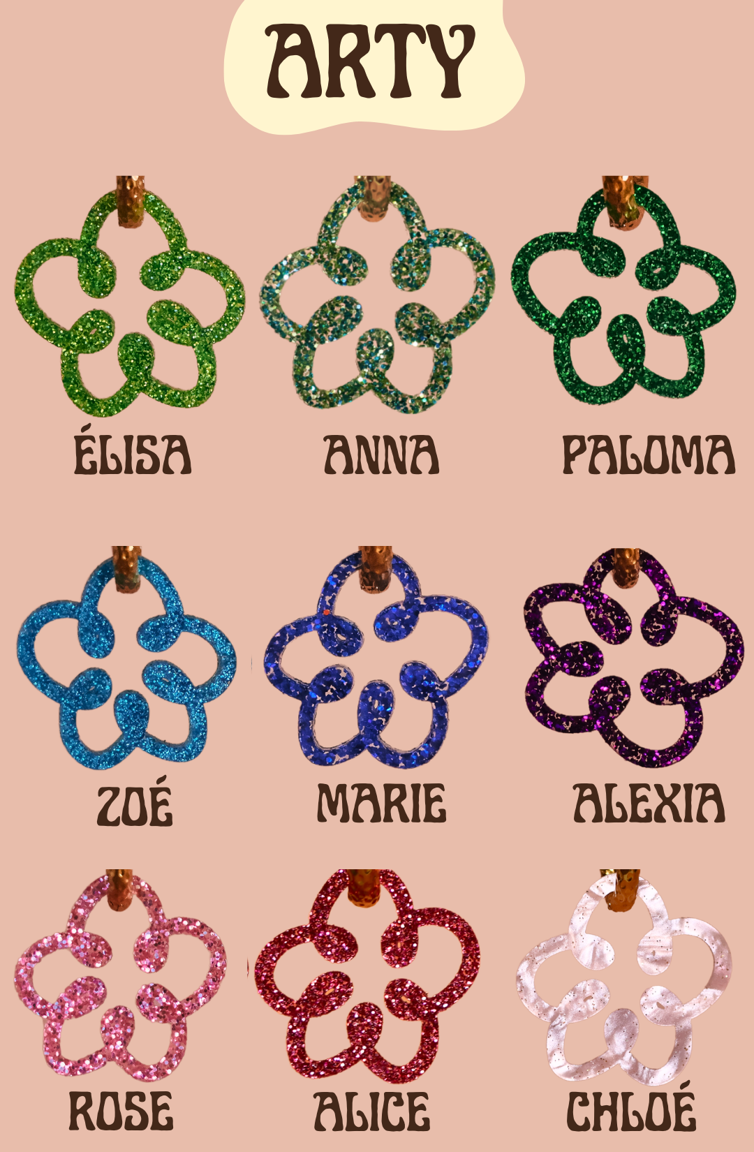 CHARMS COLLIER - ARTY