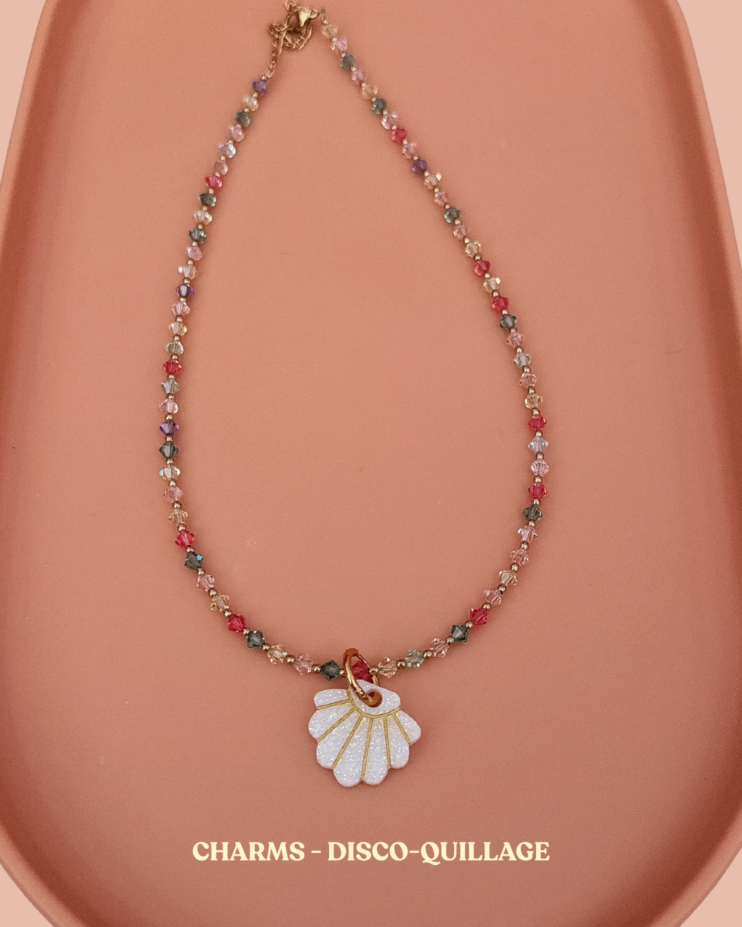 CHARMS COLLIER - DISCO-QUILLAGE