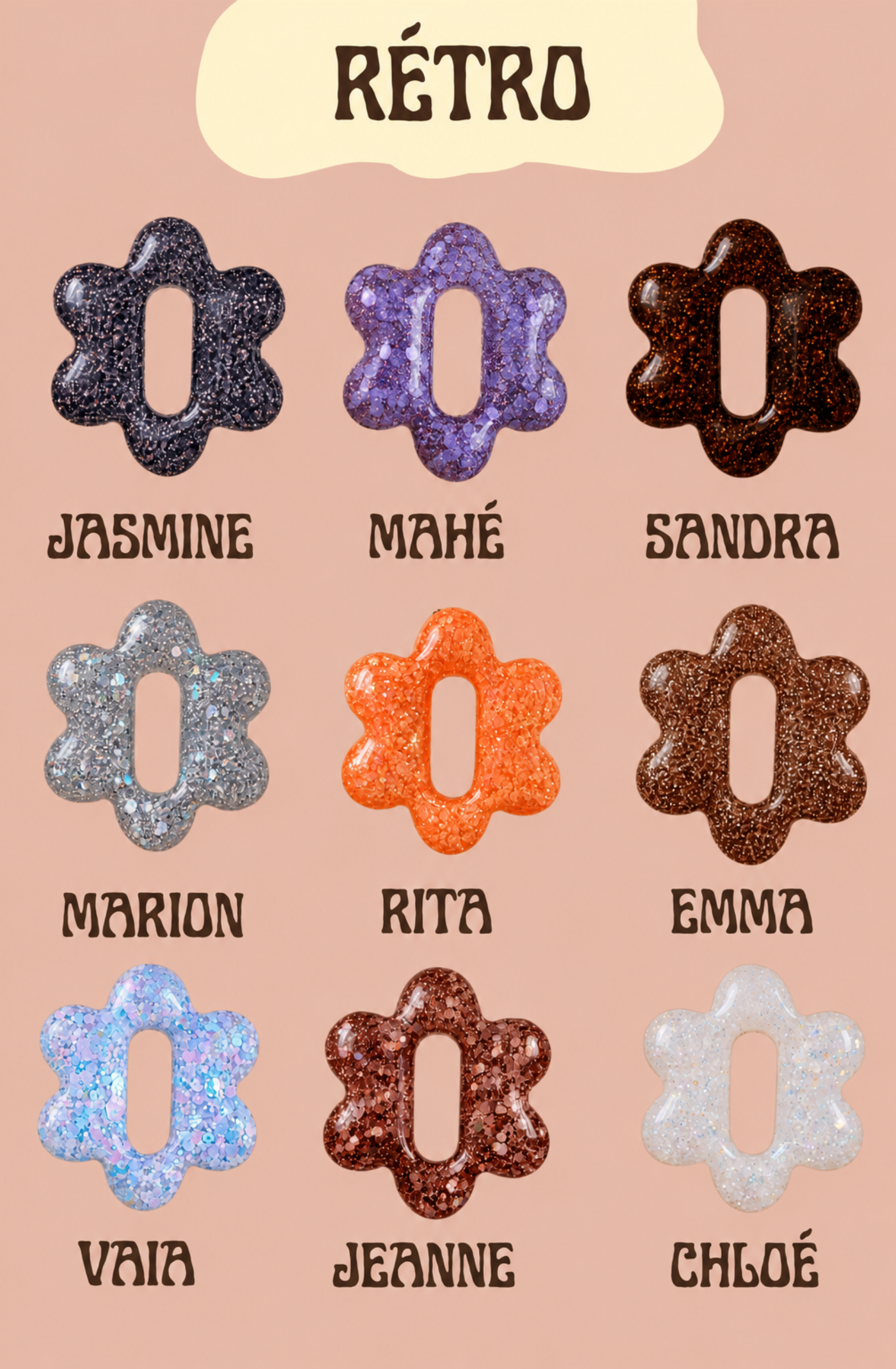 CHARMS COLLIER - RÉTRO
