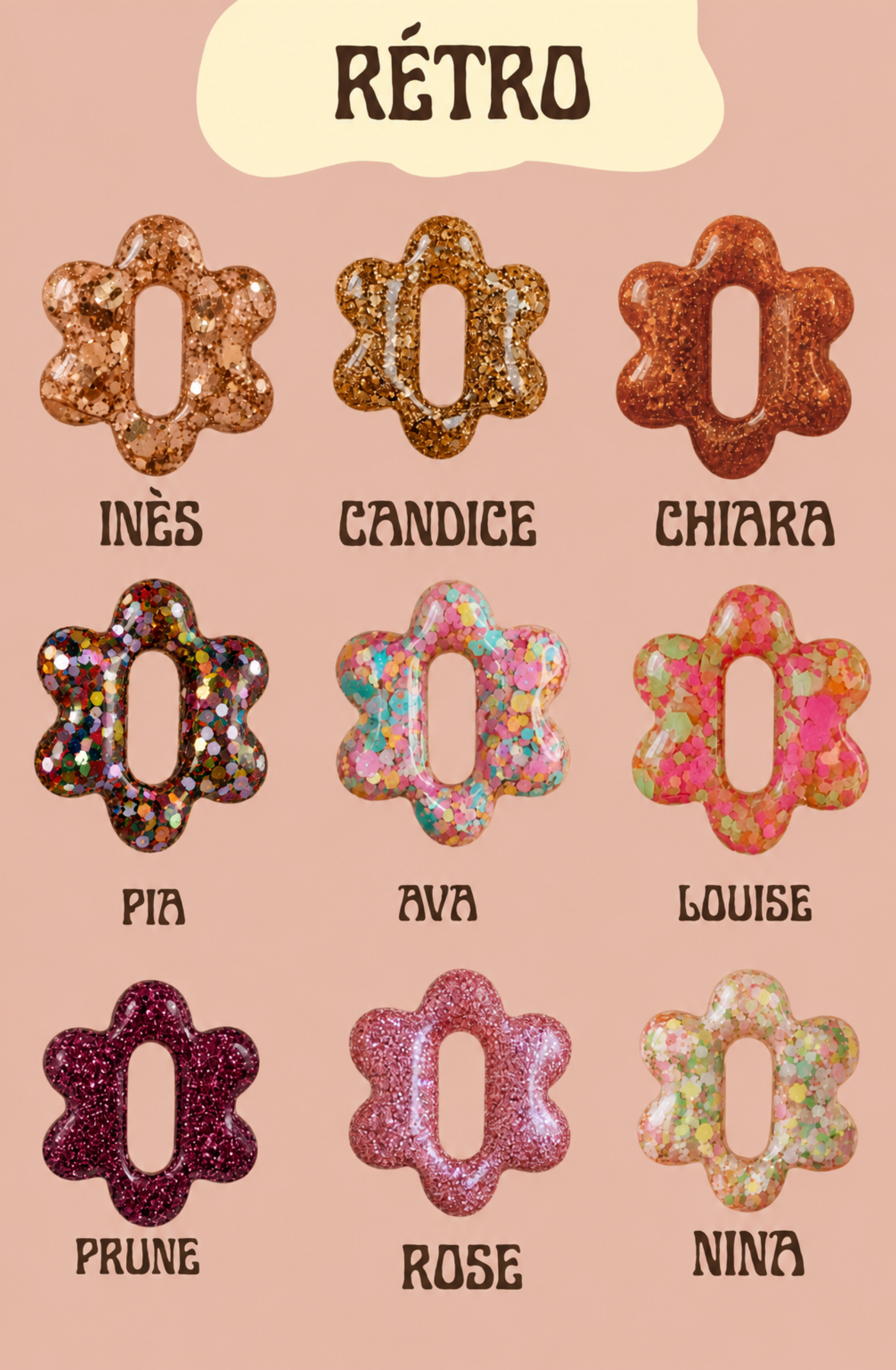 CHARMS COLLIER - RÉTRO