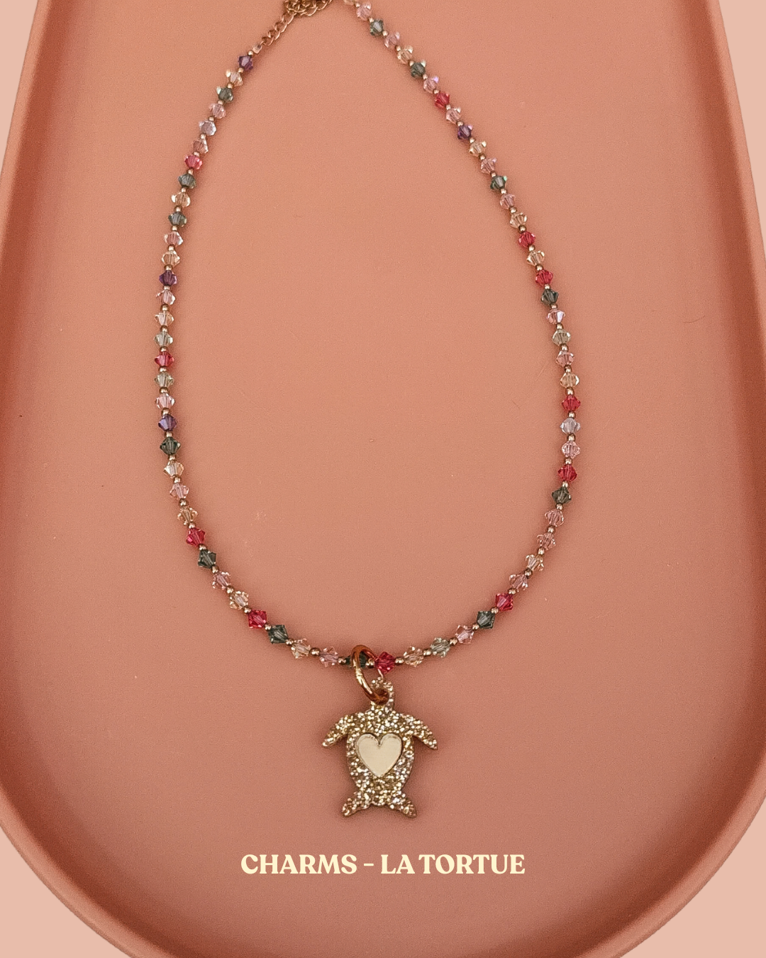 CHARMS COLLIER - LA TORTUE