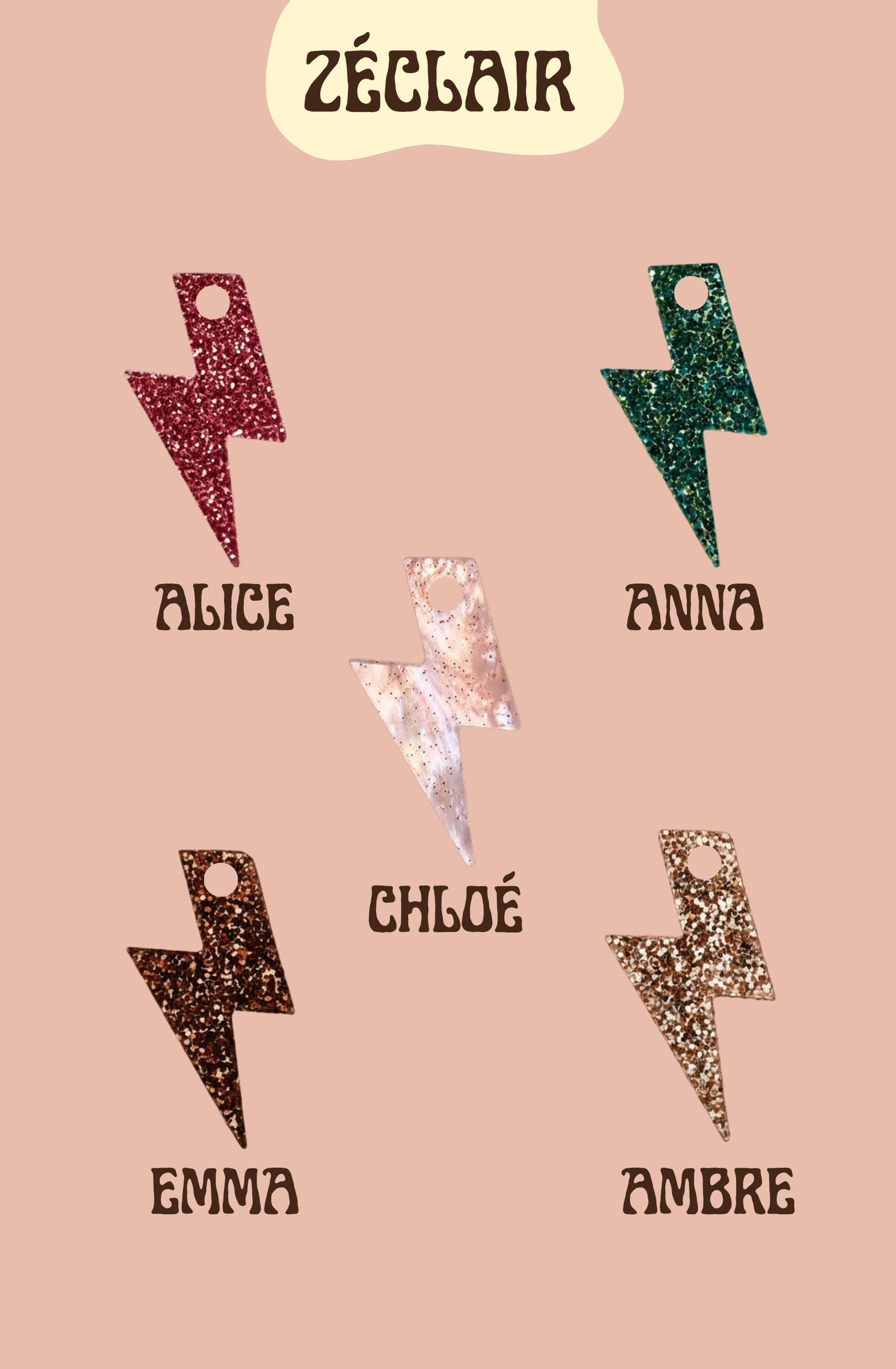 CHARMS COLLIER - ZÉCLAIR