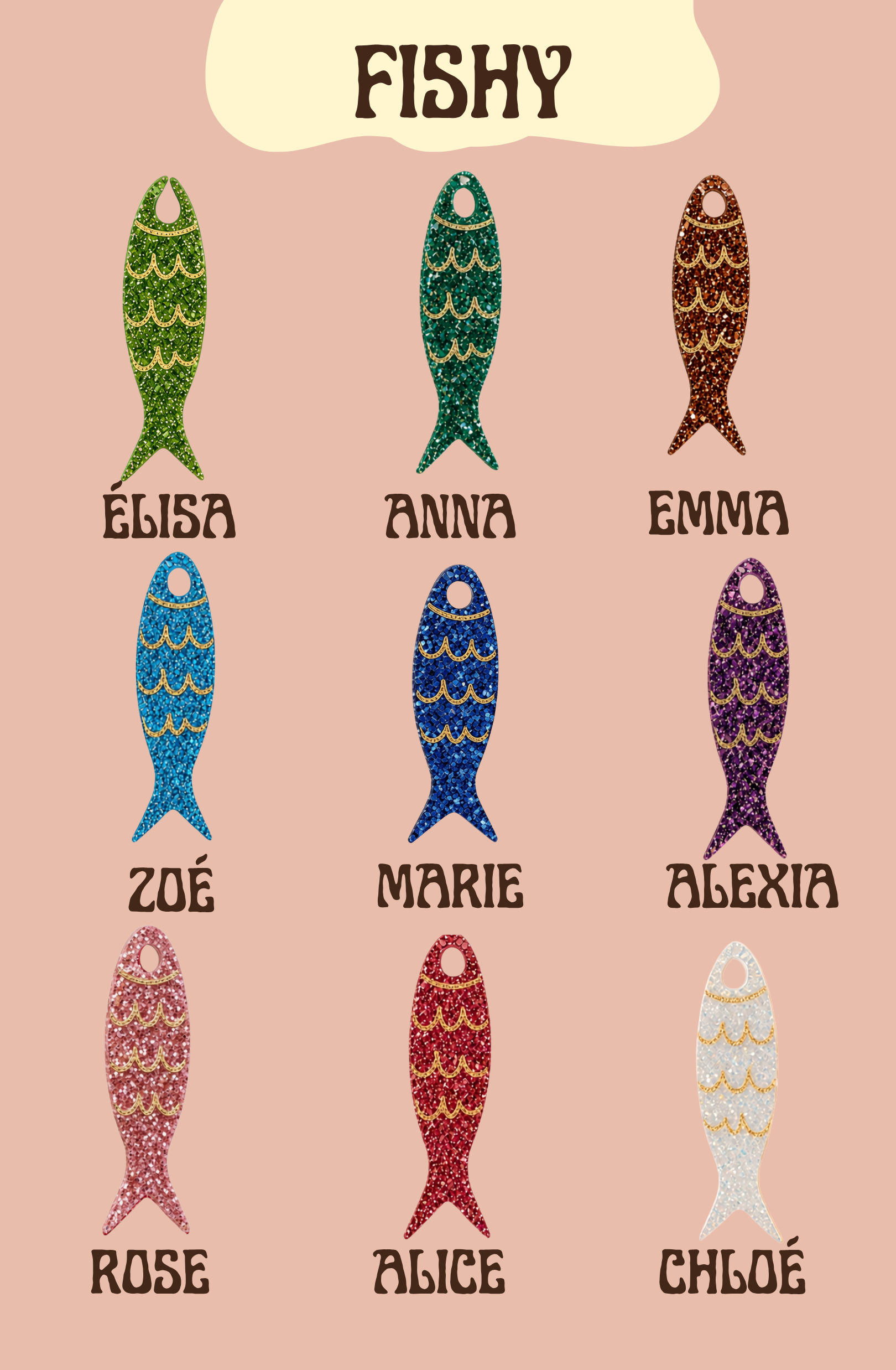 CHARMS COLLIER - FISHY