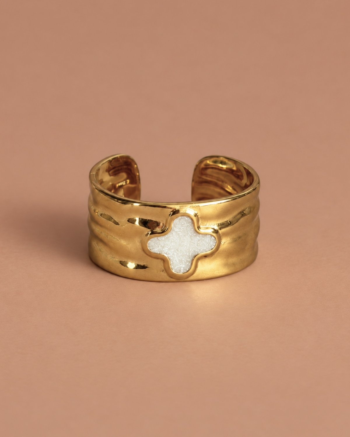 Bague trèfle