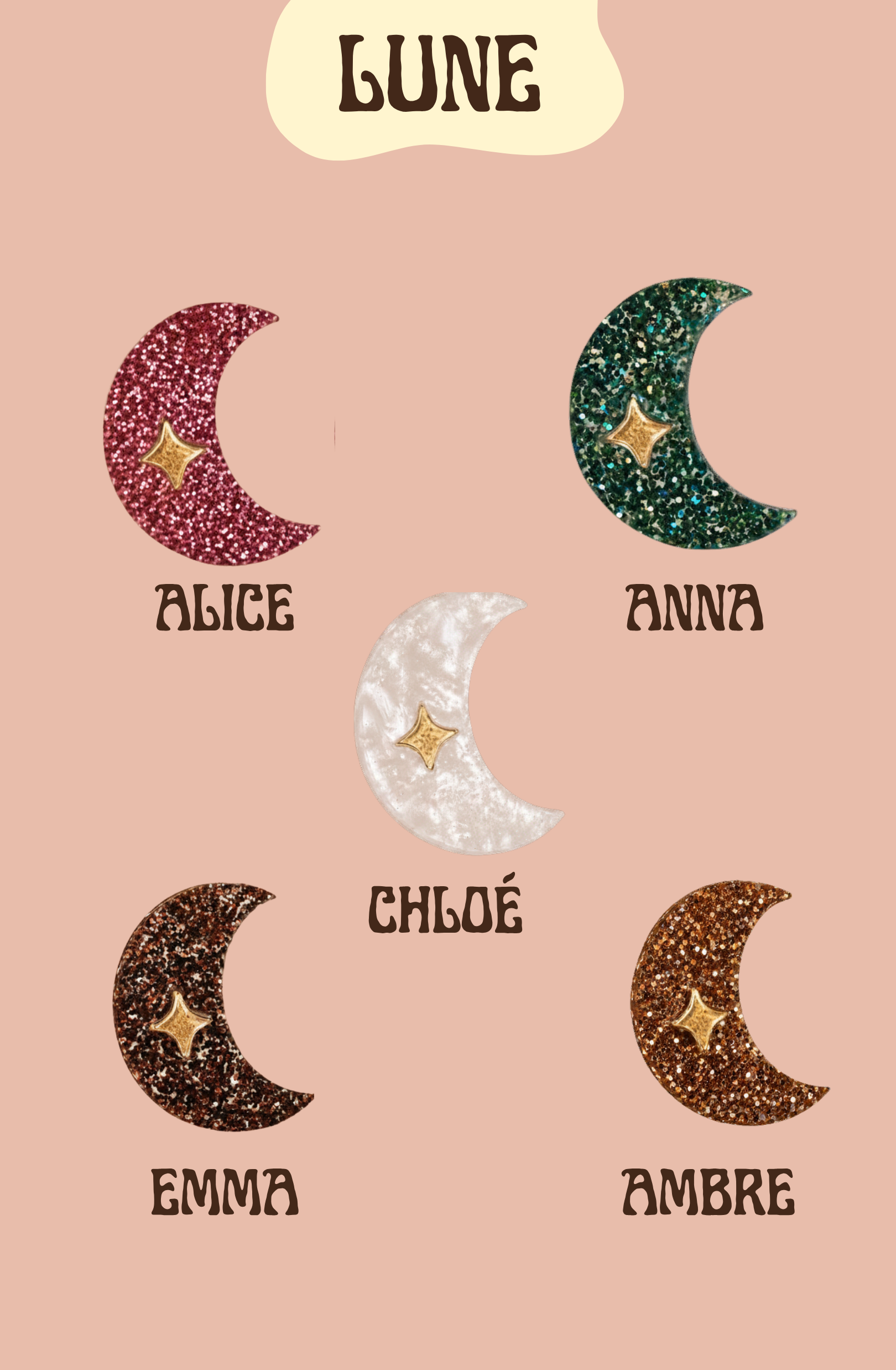 CHARMS COLLIER - LUNE
