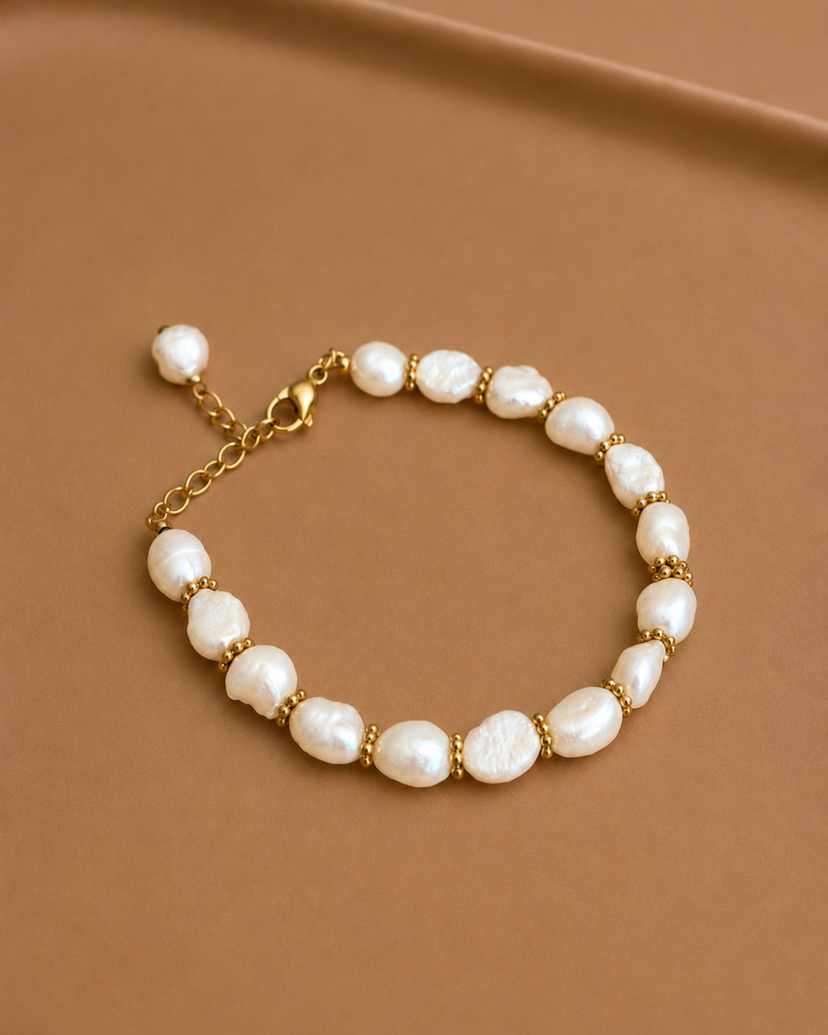 Bracelet perles naturelles