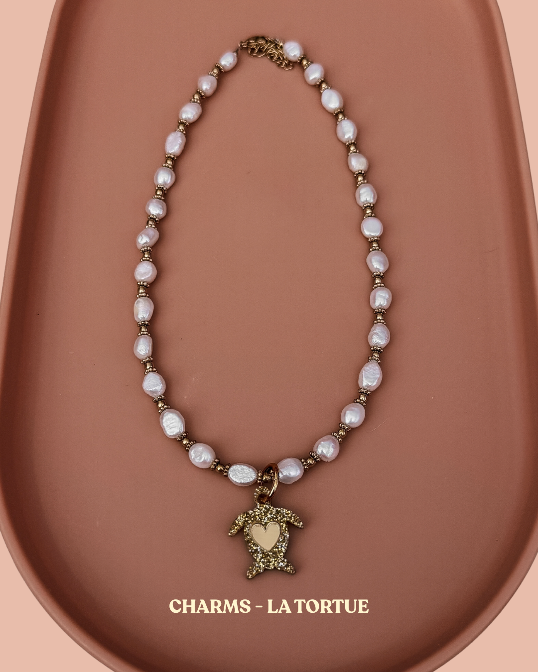 CHARMS COLLIER - LA TORTUE