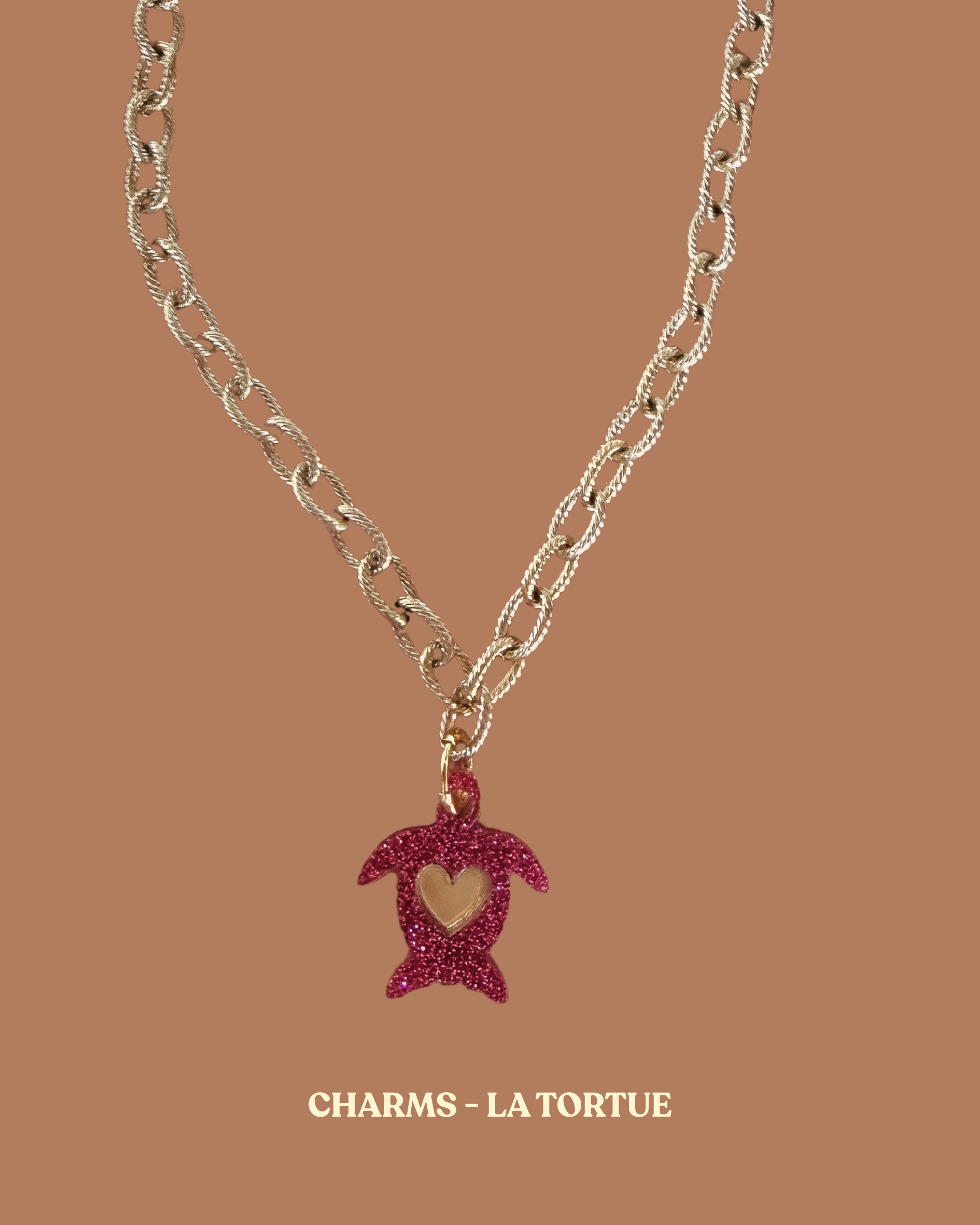 COLLIER PETIT MAILLON MARTELÉ