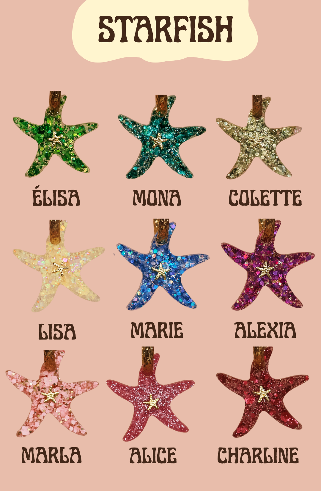 CHARMS COLLIER - STARFISH