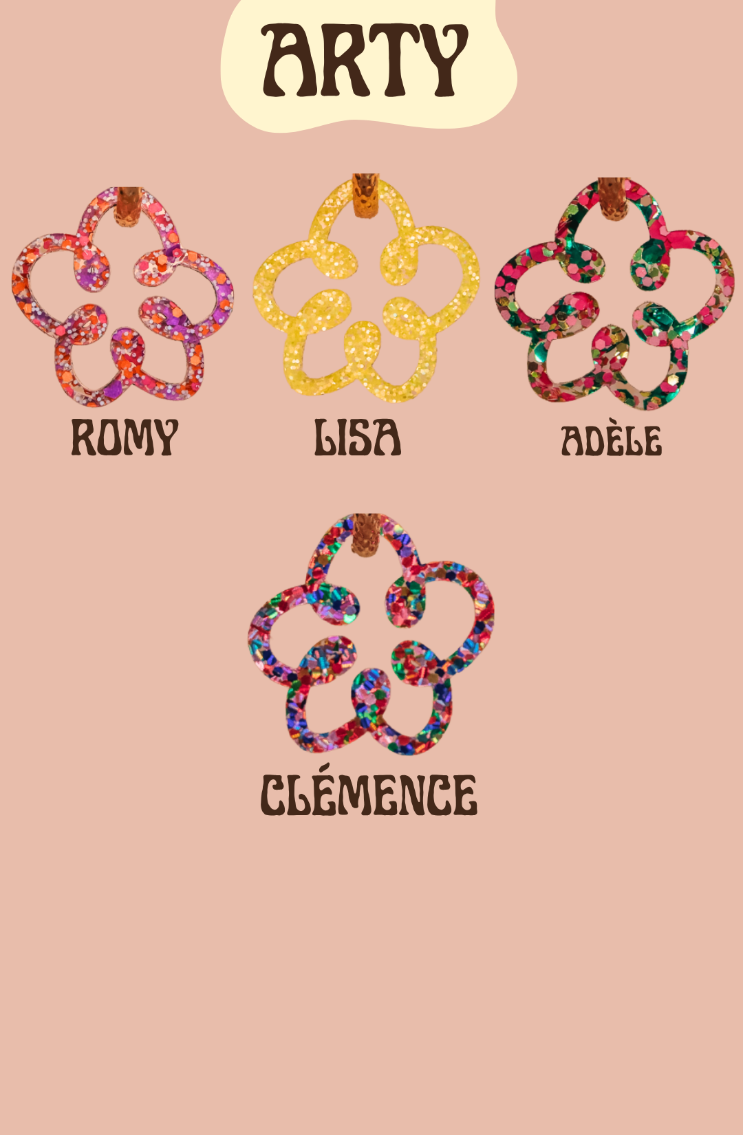 CHARMS COLLIER - ARTY