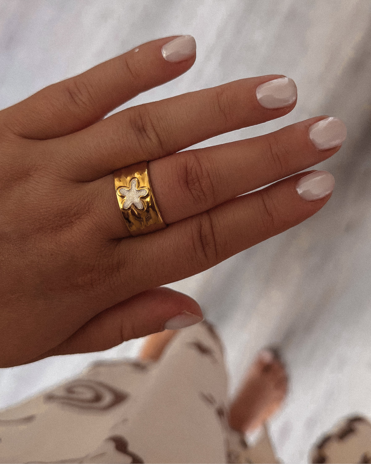 Bague fleur