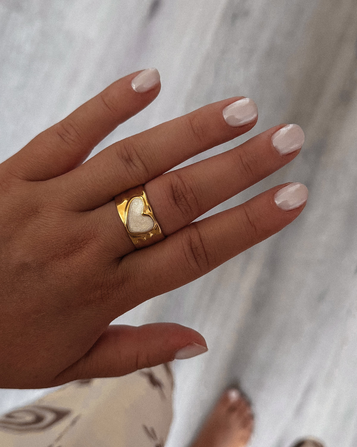 Bague coeur