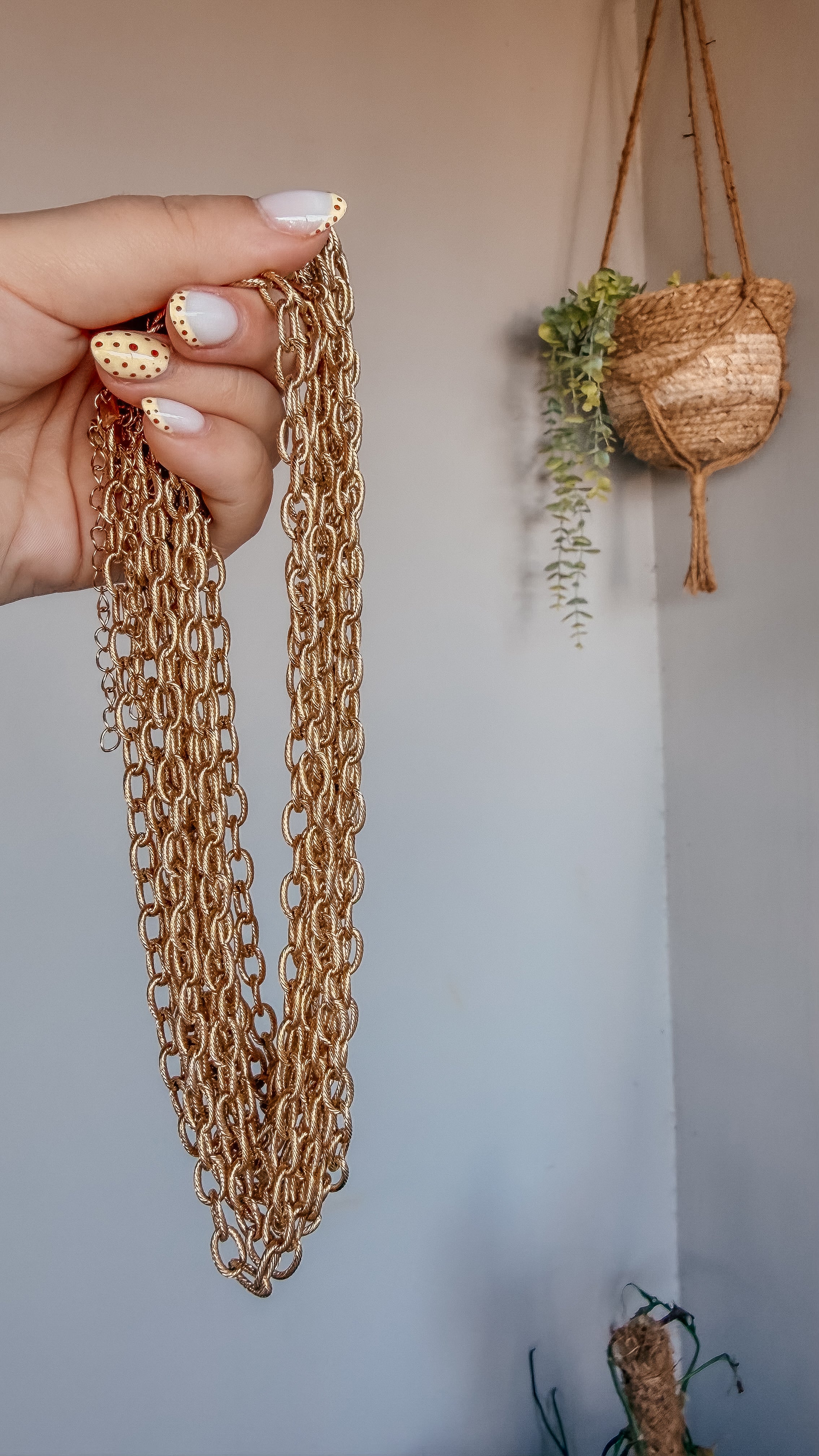 COLLIER PETIT MAILLON MARTELÉ