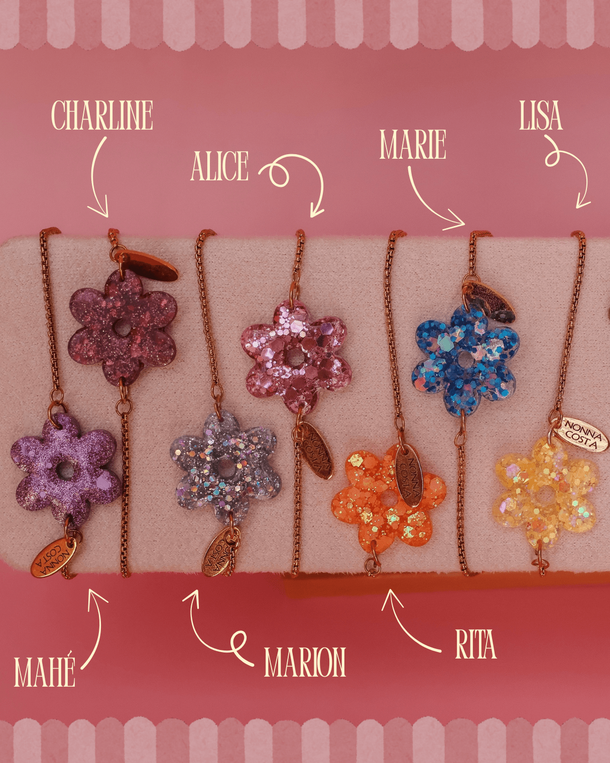 ✨ BRACELETS À PAILLETTES - Nonna Costa