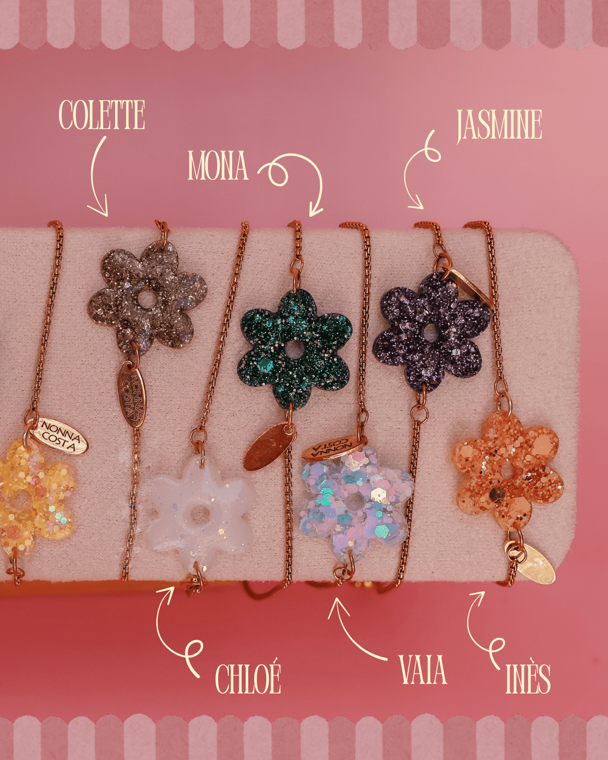 ✨ BRACELETS À PAILLETTES - Nonna Costa