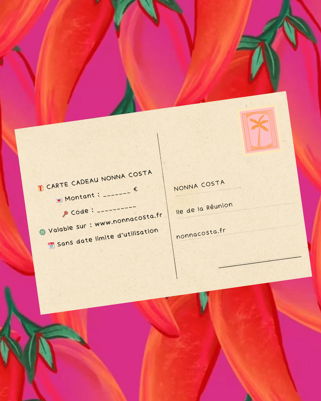 Carte Cadeau NONNA COSTA - Nonna Costa